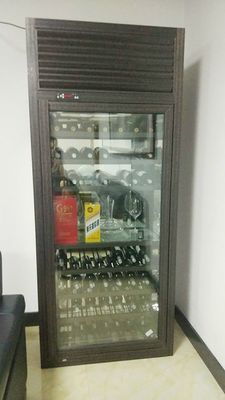 古铜不锈钢定制酒柜