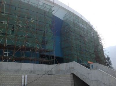 珠海长隆海洋世界马戏馆超大户外显示屏钢结构